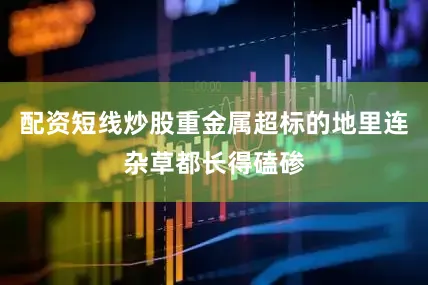 配资短线炒股重金属超标的地里连杂草都长得磕碜